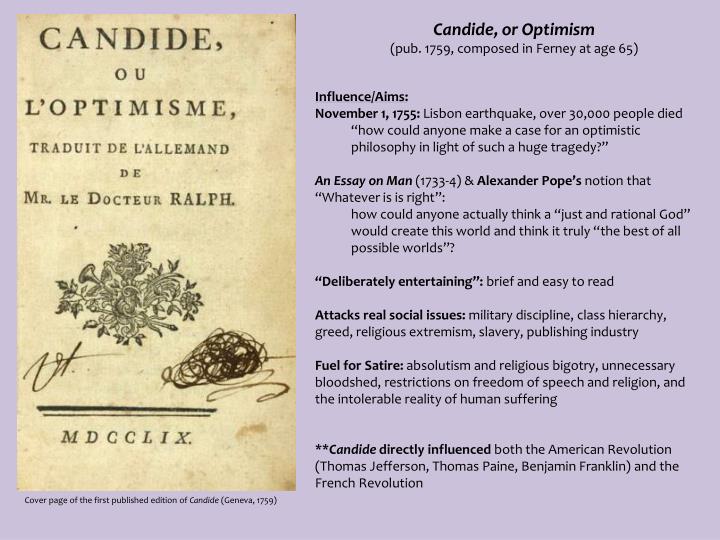 an essay on man vs candide an essay on man vs candide