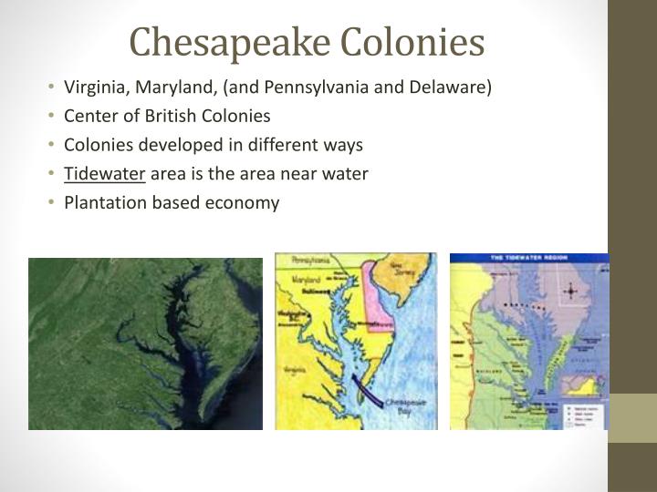 chesapeake colonies religion