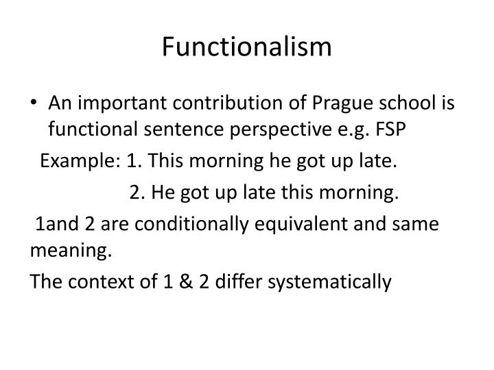 Dissertation the contributions of prague school