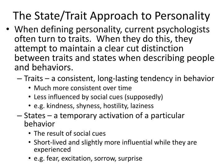 ppt-the-state-trait-approach-to-personality-powerpoint-presentation