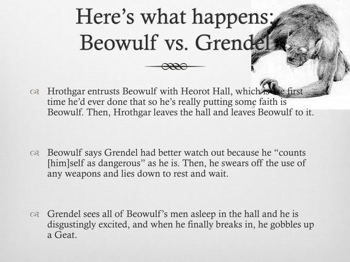 similarities of beowulf and grendel