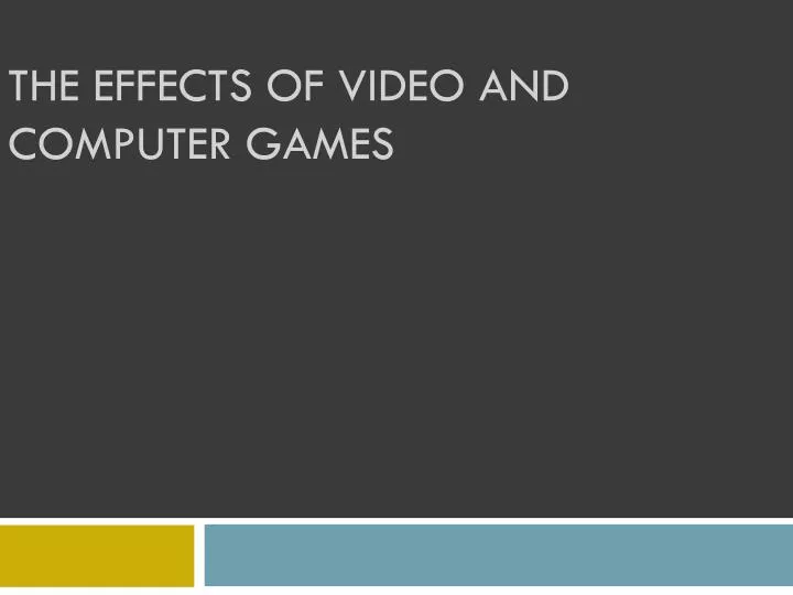 persuasive essay against video games persuasive essay against video games