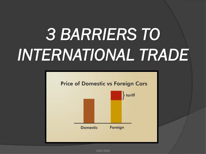 introduction to international trade ppt