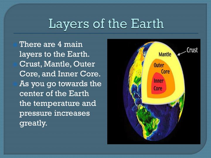 Free PowerPoint Presentations about Layers of the Earth for Kids & Teachers (K) layers of the earth powerpoint presentation