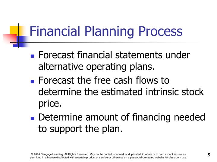 Financing policy executive stock options and cash flow forecasts