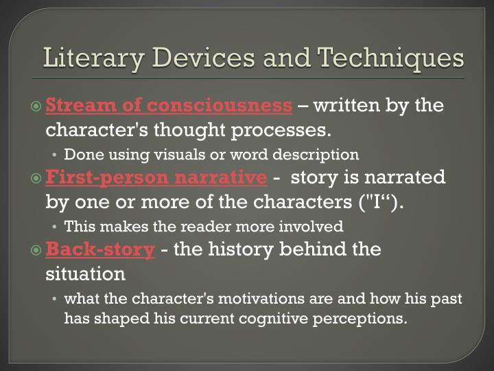 the literary devices and techniques in List of literary devices and terms, with detailed definitions and examples of literary devices. the literary devices and techniques in List of literary devices and terms, with detailed definitions and examples of literary devices.
