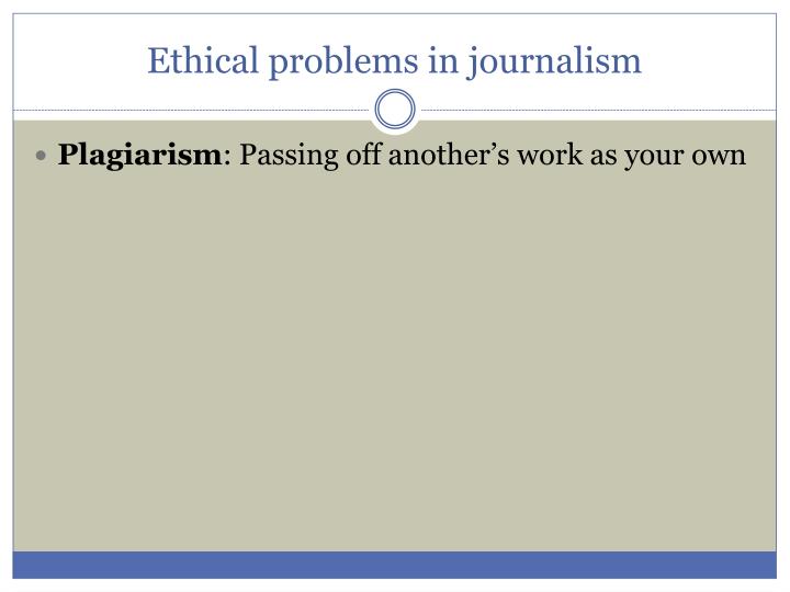Journalism ethics freebies