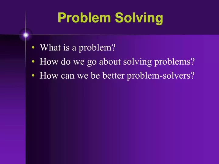 Examples Of Heuristics In Problem Solving