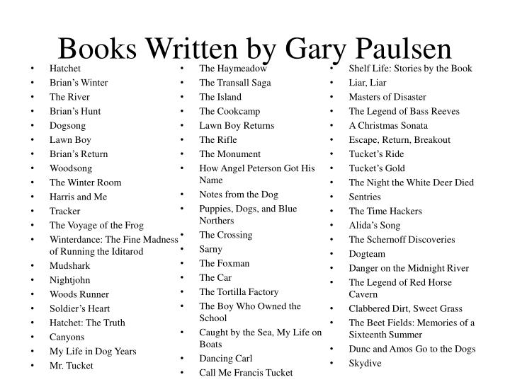The river by gary paulsen book report