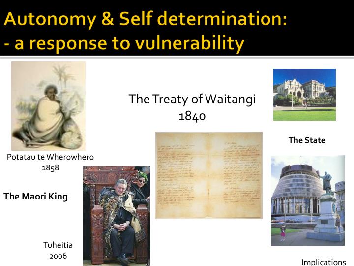 A response to autonomy in the autonomous