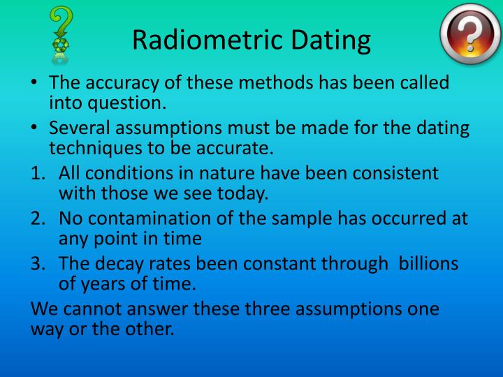 what are some radiometric dating methods