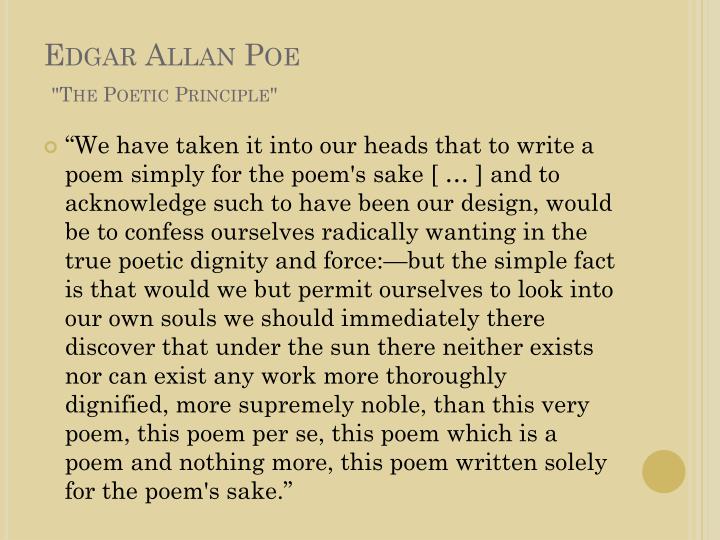 edgar alan poe essay edgar alan poe essay