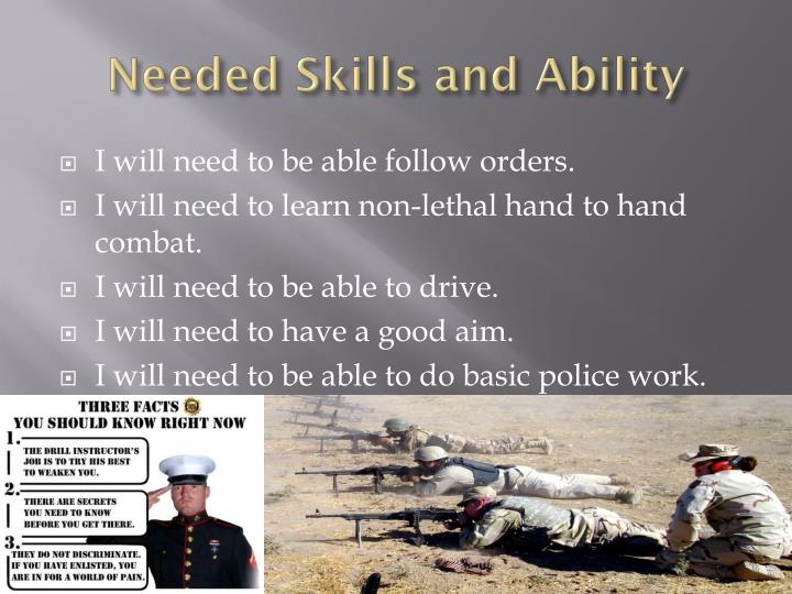 ppt marine corps military police powerpoint presentation marines poolee