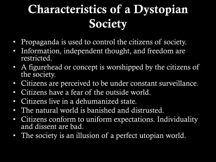 dystopian characteristics