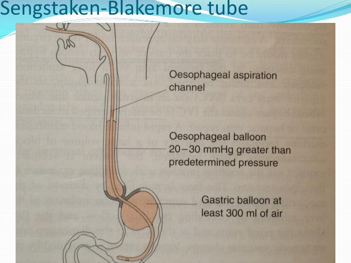ppt portal hypertension powerpoint presentation id 2251334 sengstaken blakemore tube