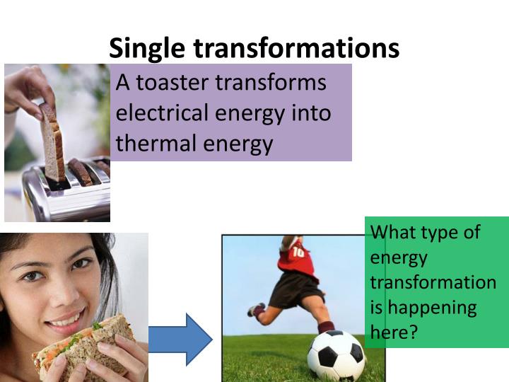 PPT Energy Transformations & Conservation PowerPoint Presentation