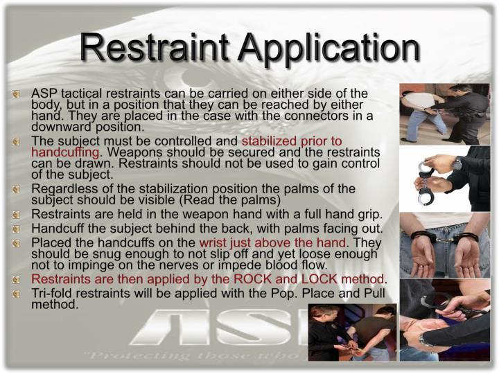 PPT ASP Basic Tactical Handcuff Certification (ABC) Program PPT ASP Basic Tactical Handcuff Certification (ABC) Program