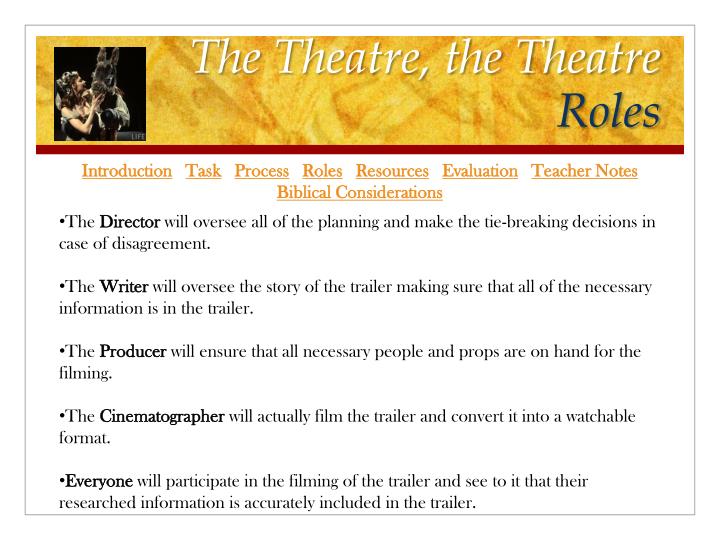 PPT The Theatre, the Theatre PowerPoint Presentation ID2271974