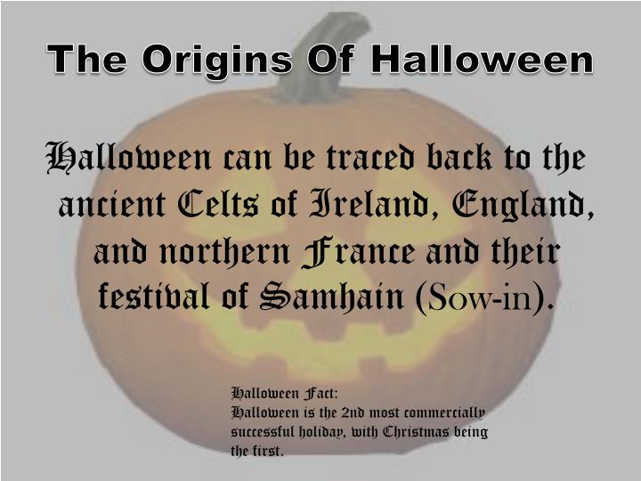 PPT - The History behind Halloween PowerPoint Presentation - ID:2285588