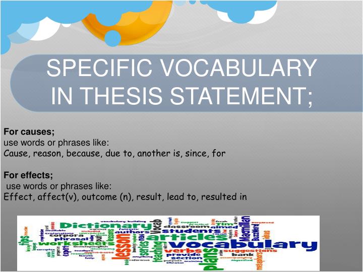 specific thesis What is athesis a thesis is an important part of any essay, expository or argumentative weak thesis because it does not make a specific claim. specific thesis What is athesis a thesis is an important part of any essay, expository or argumentative weak thesis because it does not make a specific claim.