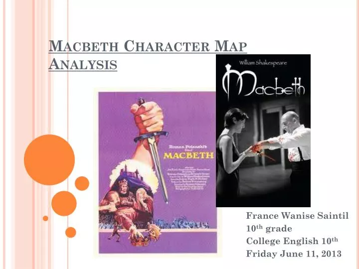 Macbeth Character Analysis Essay