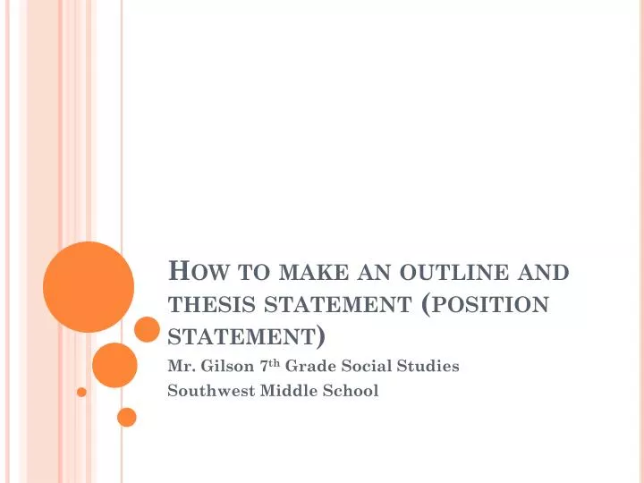 How to prepare dissertation