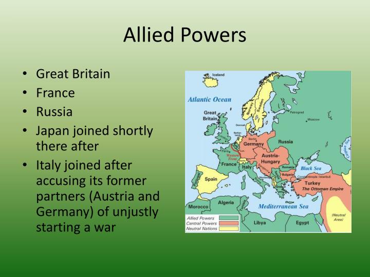 PPT - World War I PowerPoint Presentation - ID:2324627