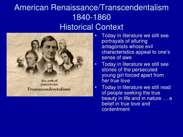anti transcendentalist writers
