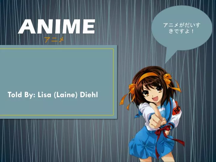 anime powerpoint template