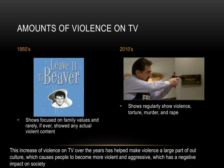 television violence has a negative effect on society because it promotes violence Does television promote violence does television promote violence as society there have been numerous cases where the effects of violence in television have. television violence has a negative effect on society because it promotes violence Does television promote violence does television promote violence as society there have been numerous cases where the effects of violence in television have.