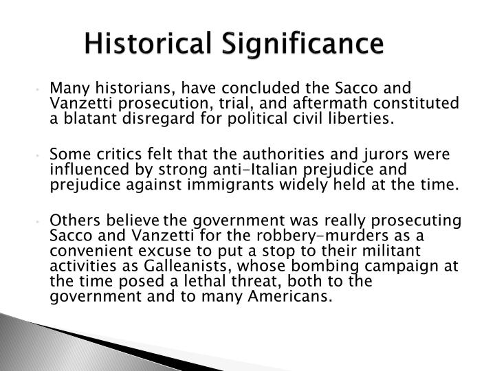 what is the definition of historical significance