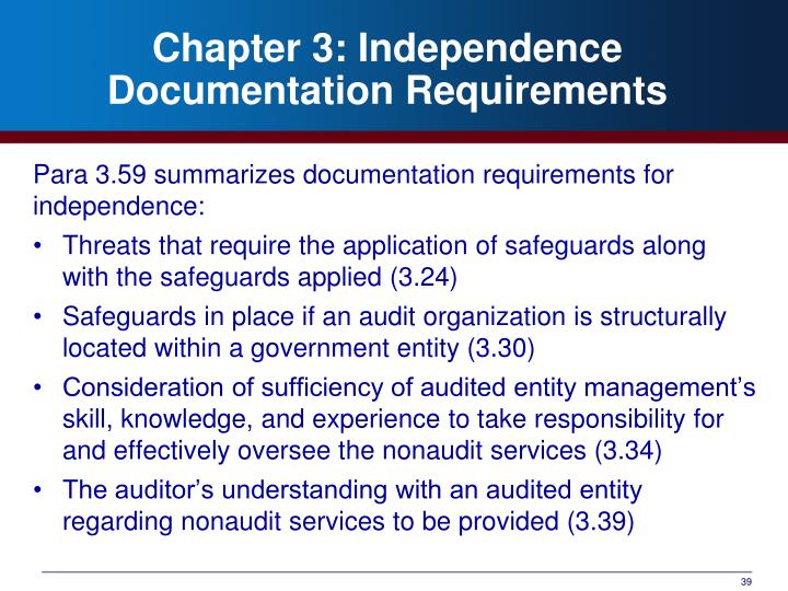 Auditor Independence: Case Study Auditor Independence: Case Study