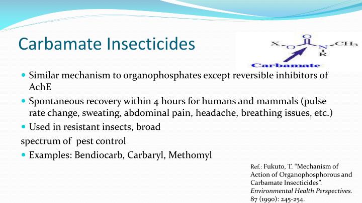 organophosphorous and carbamates insecticides Start studying organophosphate insecticides - toxicology learn vocabulary, terms, and more with flashcards, games, and other study tools. organophosphorous and carbamates insecticides Start studying organophosphate insecticides - toxicology learn vocabulary, terms, and more with flashcards, games, and other study tools.