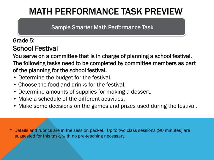Ppt smarter balanced question types overview powerpoint presentation 