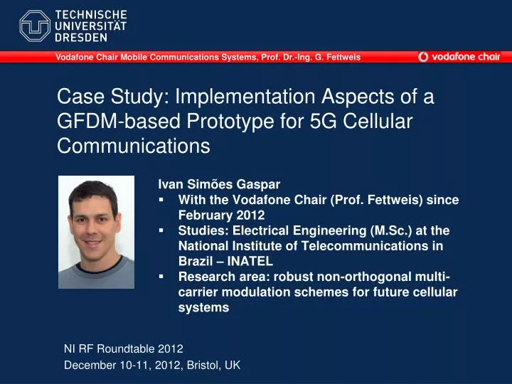 presentation based on case study