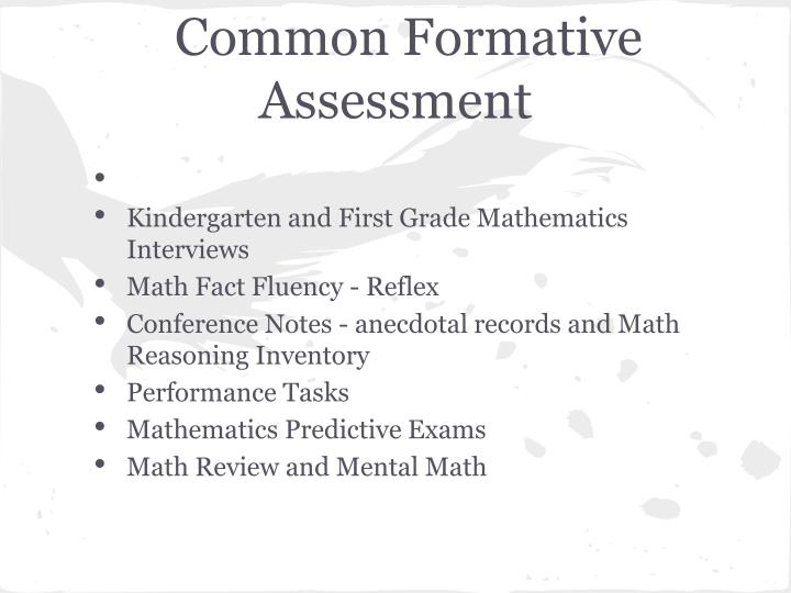 Ppt Balanced Math Framework Powerpoint Presentation Id 2397861 Common Formative Assessment Planning Template
