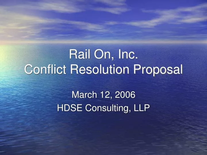 Research Proposal Presentation Powerpoint