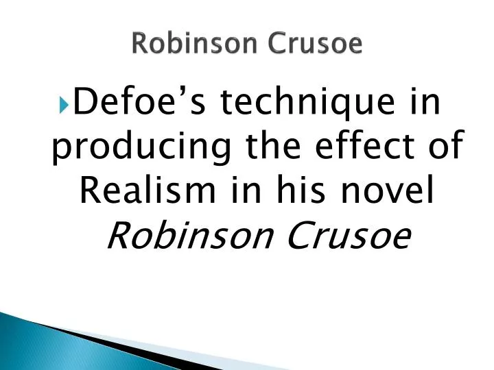 essay on robinson crusoe From virginia woolf, the common reader, second series robinson crusoe there are many ways of approaching this classical volume but which shall we choose. essay on robinson crusoe From virginia woolf, the common reader, second series robinson crusoe there are many ways of approaching this classical volume but which shall we choose.