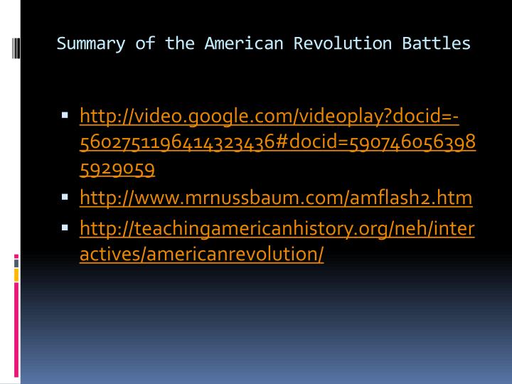 an overview of the causes of the american revolution This 5th grade unit will have students review and understand the causes of the american revolution and the different perspectives involved unit overview. an overview of the causes of the american revolution This 5th grade unit will have students review and understand the causes of the american revolution and the different perspectives involved unit overview.