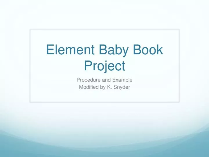 element birth certificate