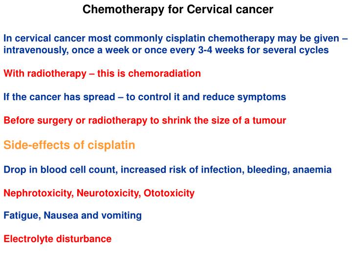 Ppt Treatment For Cervical Cancer Powerpoint Presentation Id2439386