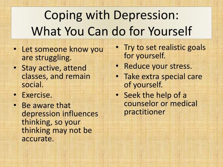 coping with depression coping with depression