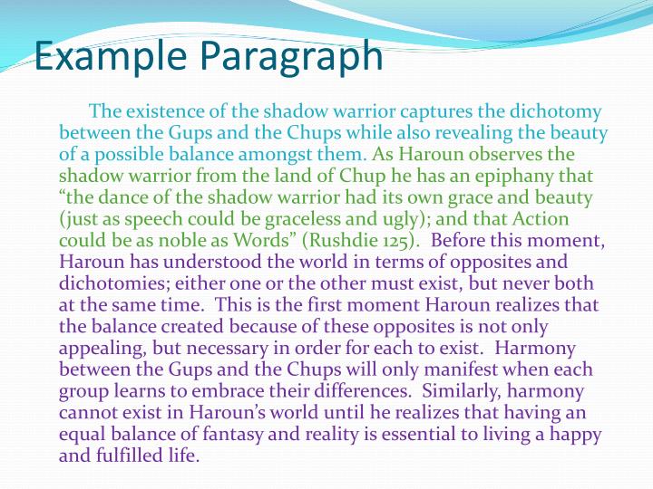 Haroun and the sea of stories essay