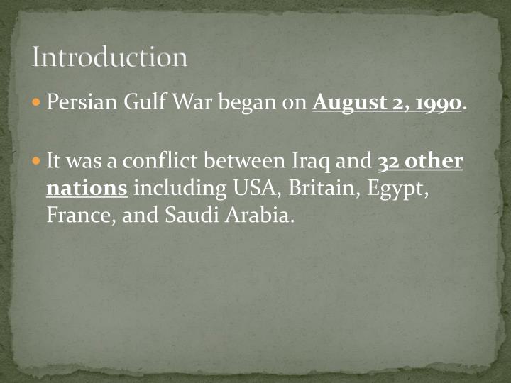 an introduction to the analysis of persian gulf crisis between iraq and kuwait Introduction: saudi arabia and iran—between the 2005 political crisis forced a choice between two powers have affected the persian gulf, iraq,. an introduction to the analysis of persian gulf crisis between iraq and kuwait Introduction: saudi arabia and iran—between the 2005 political crisis forced a choice between two powers have affected the persian gulf, iraq,.