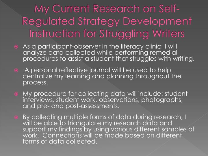 Research paper strategies for struggling writers