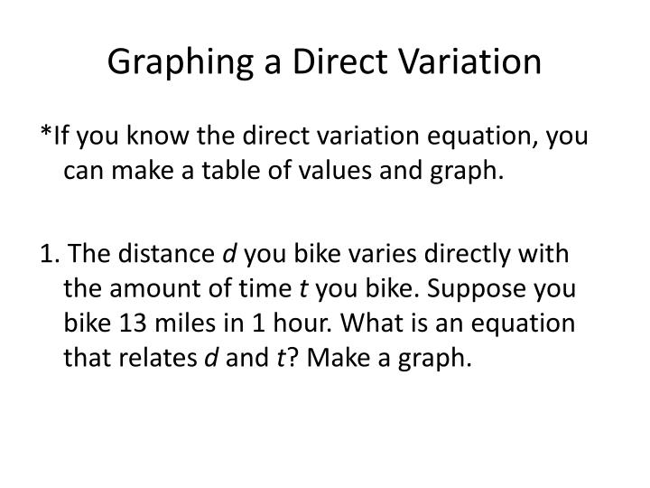 Ppt 5 2 Direct Variation Powerpoint Presentation Id 2463939