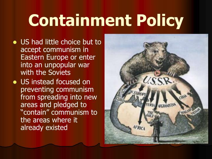 Containment in asia during the cold war