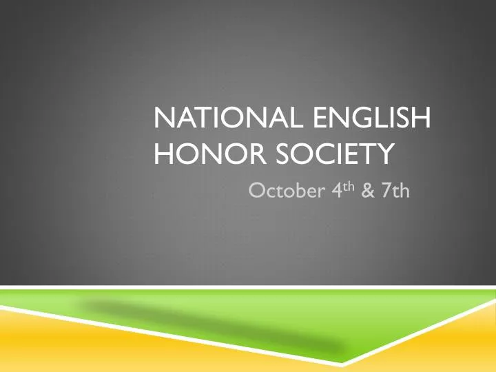 National Honor Society Essay Examples