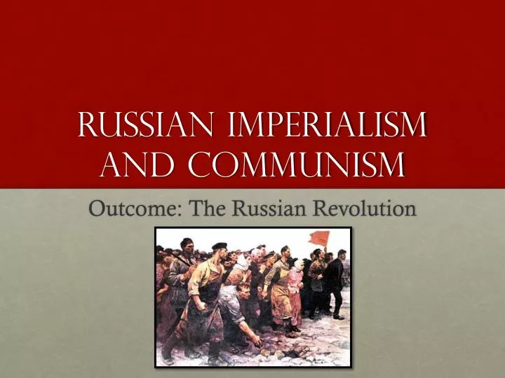 Russian Communism And 99