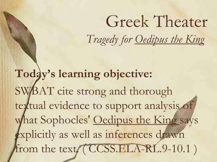 tragedy of oedipus the king essays tragedy of oedipus the king essays